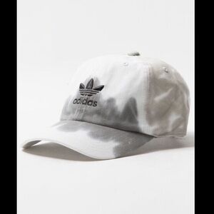 Adidas Originals Black and White Gradient Tie Dye Cap